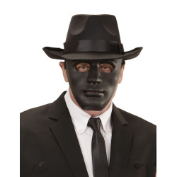 Masque anonyme noir adulte  