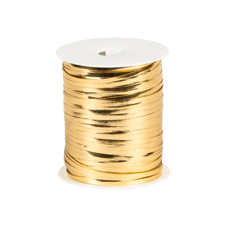 Bolduc brillant or 3 mm x 25 m  