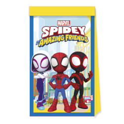 4 Sacs cadeaux Spidey et ses amis  