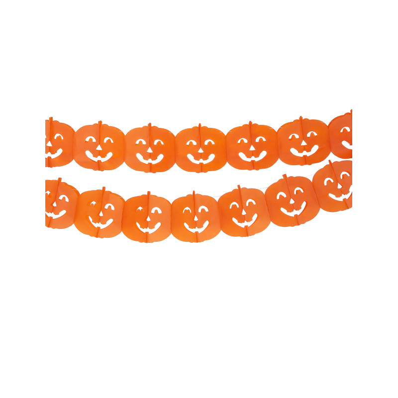 Guirlande citrouilles Halloween 4 m  