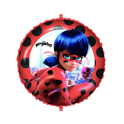 Ballon en aluminium Ladybug 46 cm  