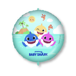 Ballon en aluminium Baby Shark  46 cm  