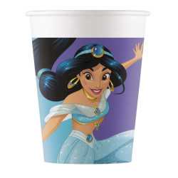 8 Gobelets en carton Princesses Disney Jour de R√™ve 200 ml  