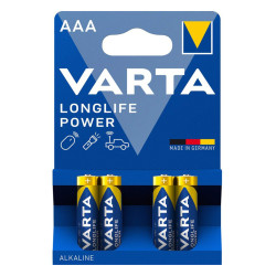 4 Piles LONGLIFE POWER LR03/AAA  