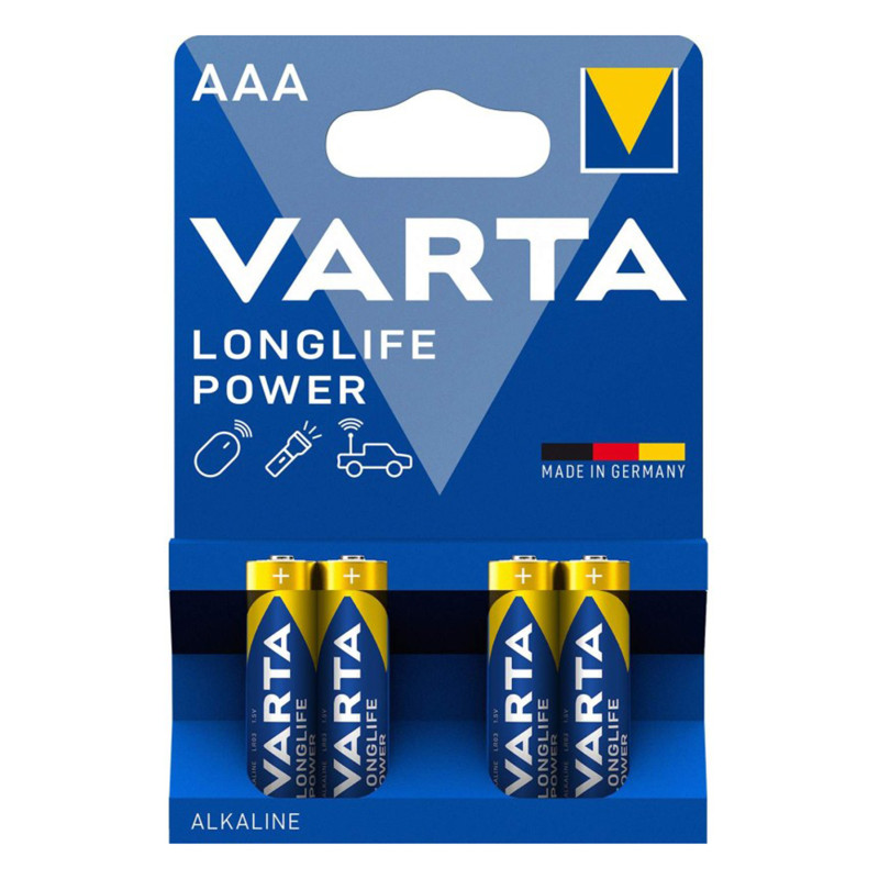 4 Piles LONGLIFE POWER LR03/AAA  