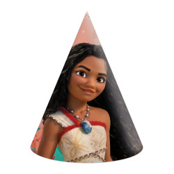 6 Chapeaux de f√™te Vaiana 2  