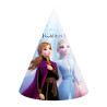 6 Chapeaux de f√™te en carton La Reine des Neiges 2  