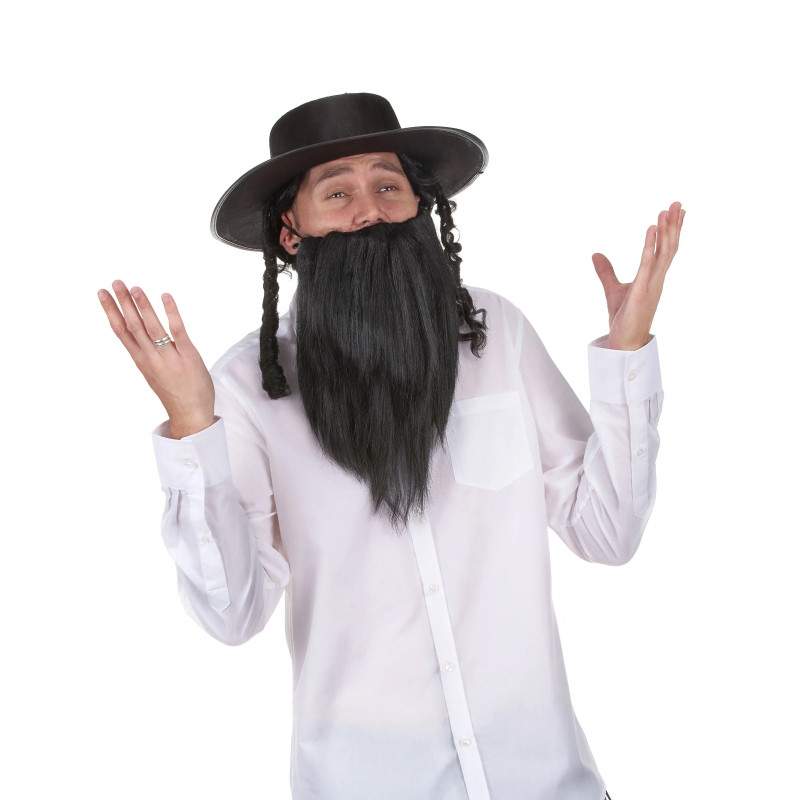 Chapeau rabbi adulte  
