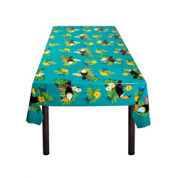 Nappe en plastique toucan 130 x 180 cm  