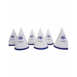 6 Chapeaux de f√™te FFF  