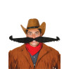 Maxi moustache noire 55 cm adulte  