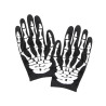 Gants squelette adulte Halloween  