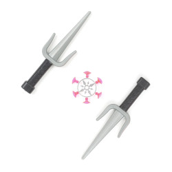 Kit ninja enfant en plastique  