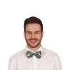 N?ud papillon de No√´l vert adulte  