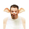 Serre-t√™te oreilles de cochon adulte  