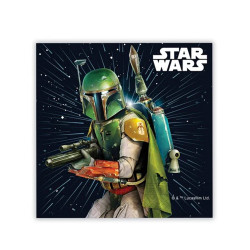 20 Serviettes en papier Star Wars Galaxy 33 x 33 cm  