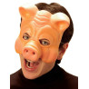 Demi-masque cochon adulte  