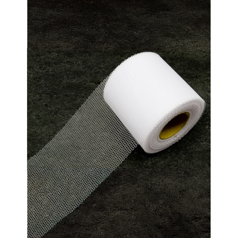 Rouleau de tulle blanc 20 m√®tres et 8 cm  