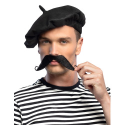 Moustache √† la francaise adulte  