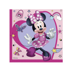 20 Serviettes en papier Minnie Junior 33 x 33 cm  