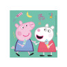 20 Serviettes en papier Peppa Pig 33 x 33cm  