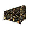Nappe Happy new year noir et or 1.37 x 2.74 m  