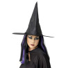 Chapeau sorci√®re noir femme  