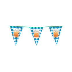 Guirlande √† fanions f√™te de la bi√®re 6 m  