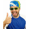 Bandana supporter Br√©sil 55 x 55 cm  