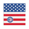 20 Petites serviettes en papier USA  