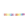 Guirlande multicolore papier hippie 4 m√®tres  