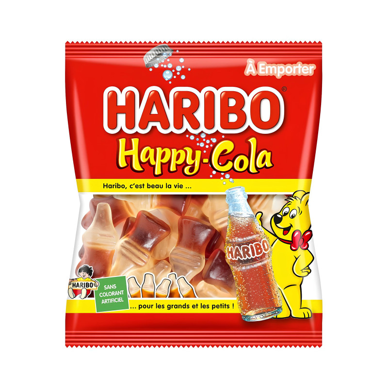Sachet bonbons Haribo cola - 100 g  