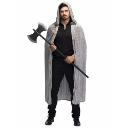 Hache noire en plastique 110 cm  