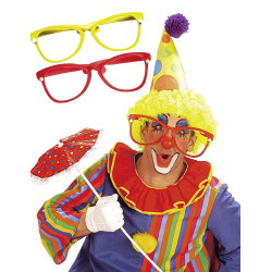 Lunettes de clown g√©antes adulte 
