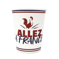 6 Gobelets Allez la France  