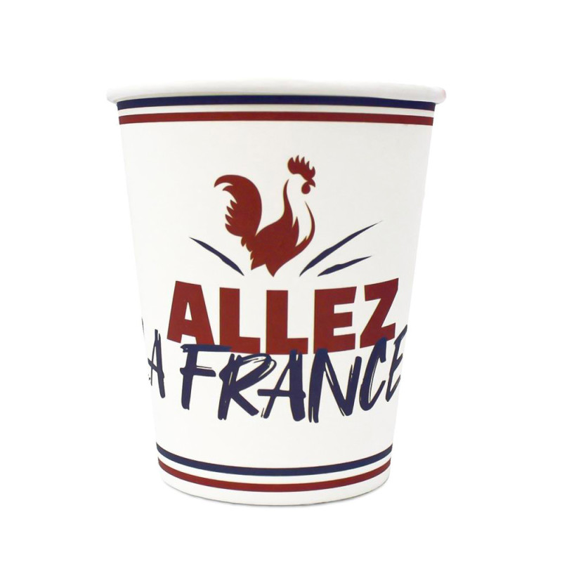 6 Gobelets Allez la France  