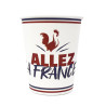 6 Gobelets Allez la France  