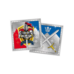 20 Serviettes chevaliers 33x33cm  