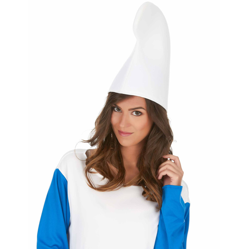 Bonnet lutin blanc adulte  