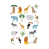 Tatouages animaux de la savane  