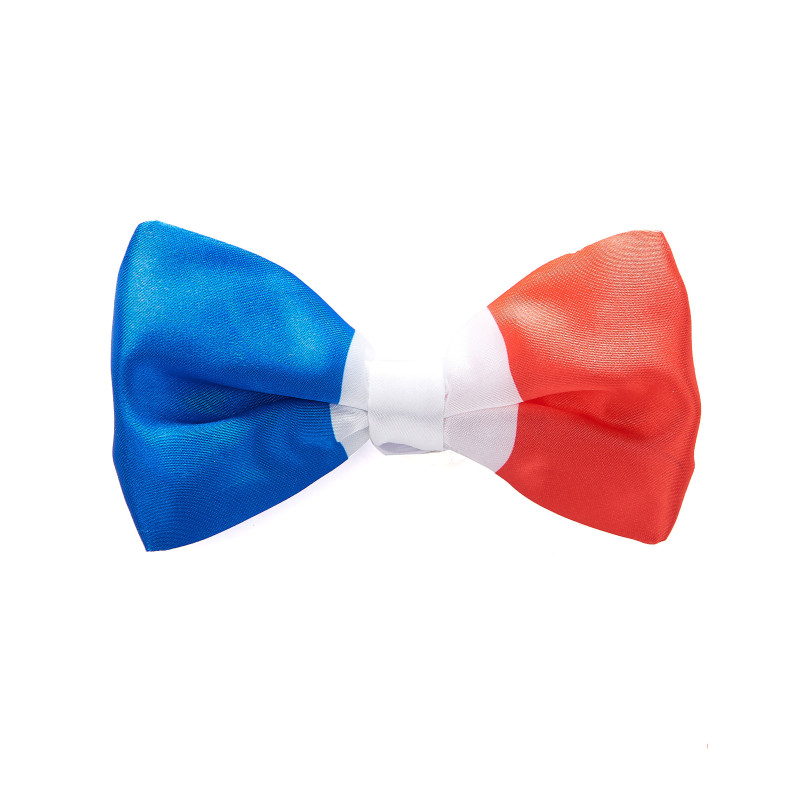 Noeud papillon tricolore France  
