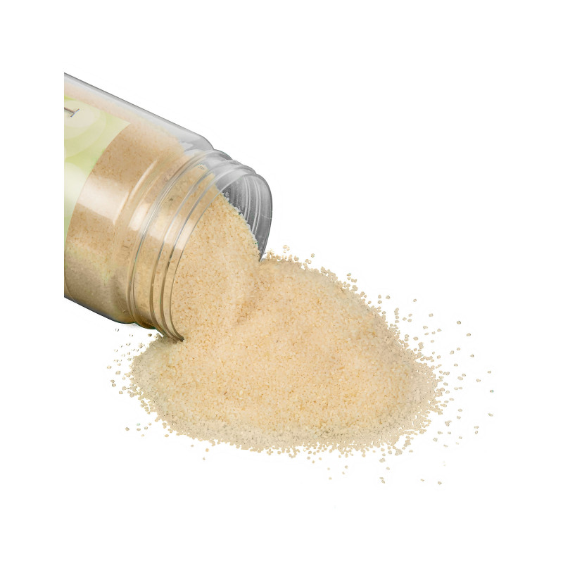 Sable de couleur naturelle 400 gr blanc ivoire  