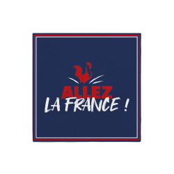 10 Serviettes en papier Allez la France  