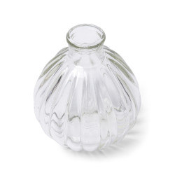 Mini vase en verre r√©tro 10 cm  