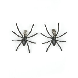 Boucles d'oreilles araign√©es adulte Halloween  