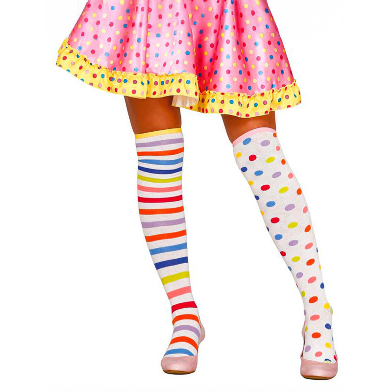 Bas clown pastel femme  