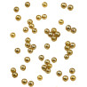 Mini boules paillet√©es dor√©es 8 mm 10 gr, confettis de table  