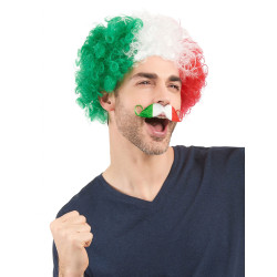 Moustache supporter Italie adulte  