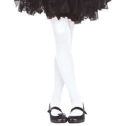 Collants opaques blancs pour enfant  
