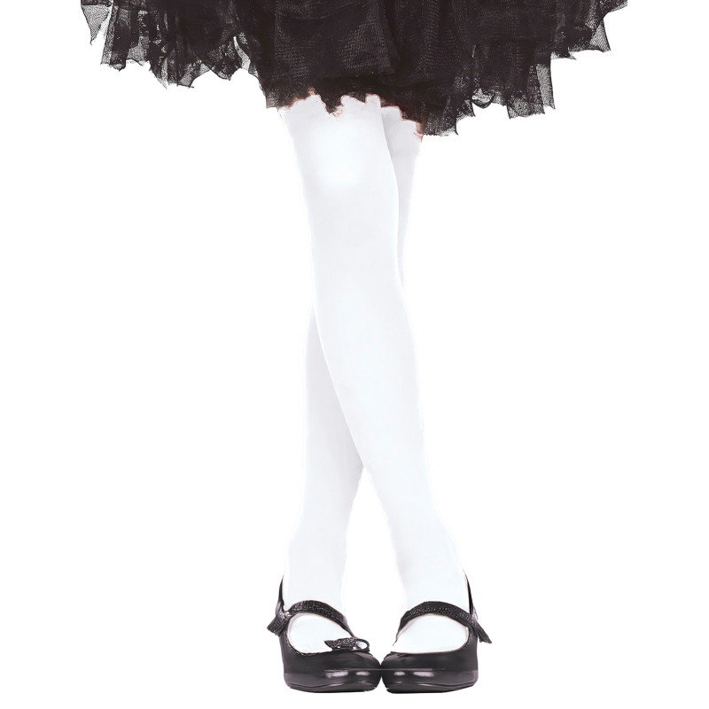 Collants opaques blancs pour enfant  